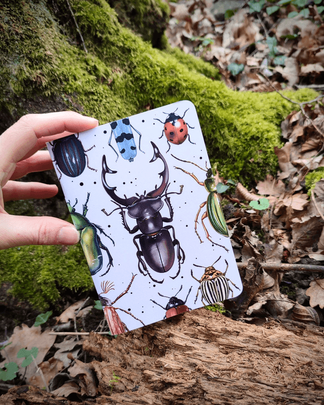 Carnet format A6 - Coléoptères