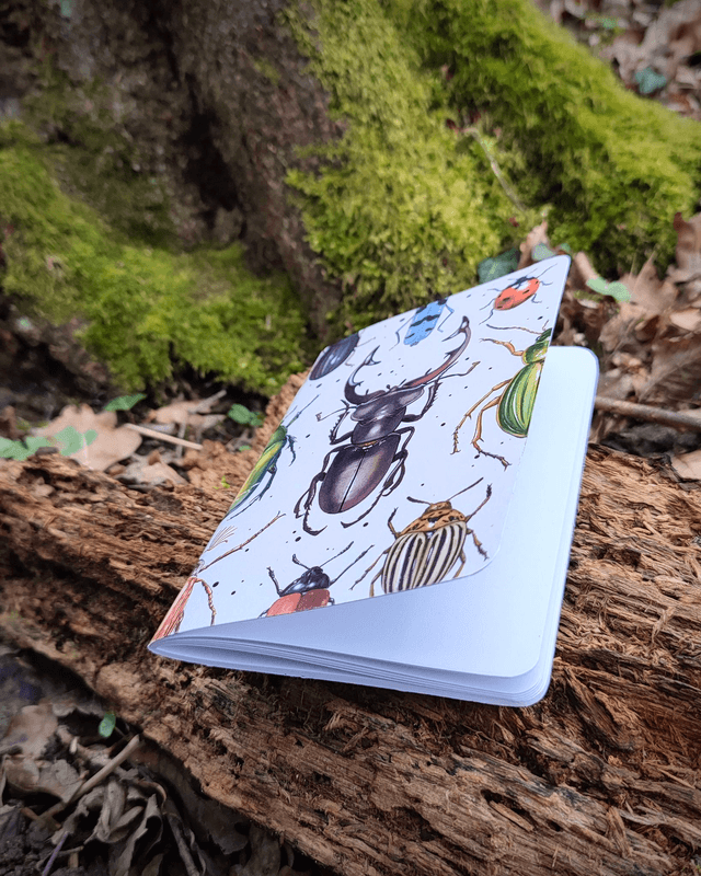 Carnet format A6 - Coléoptères