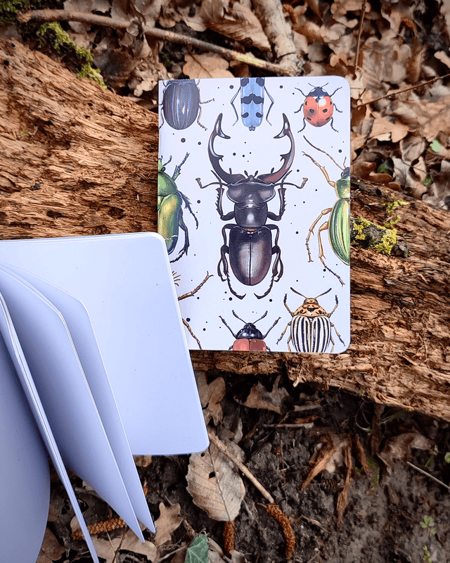 Carnet format A6 - Coléoptères