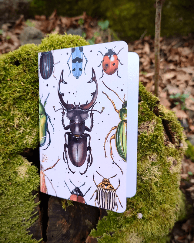 Carnet format A6 - Coléoptères